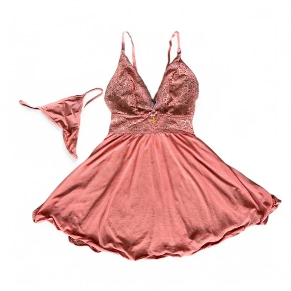 Rachel Roy Babydoll Lingerie Set - Picture 1 of 3